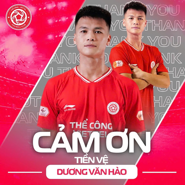 Dương Văn Hào chia tay Thể Công Viettel sau 13 năm gắn bó - Ảnh 1