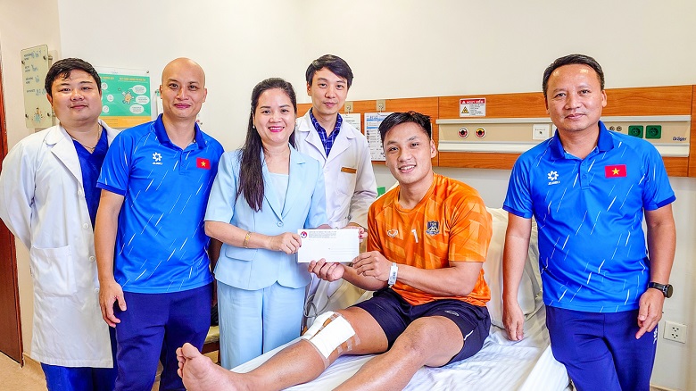 Thủ môn số 1 ĐT futsal Việt Nam chấn thương nặng, mất cơ hội tham dự SEA Games 33 - Ảnh 1