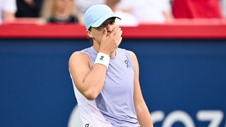 Naomi Osaka chỉ mất 49 phút để vào tứ kết Canadian Open, Swiatek thua sốc - Ảnh 2