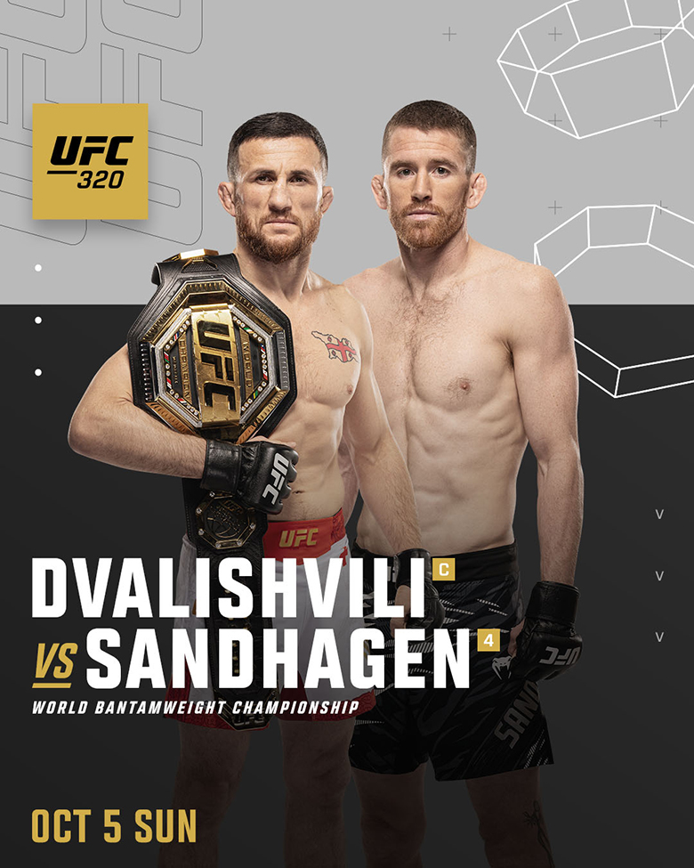 Merab Dvalishvili bảo vệ đai UFC trước Cory Sandhagen - Ảnh 1