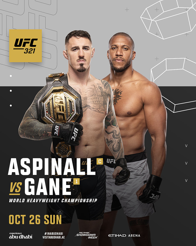 Tom Aspinall đấu Ciryl Gane tại UFC 321 - Ảnh 1
