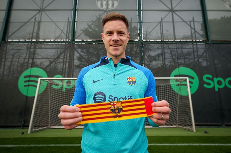 Barca tước băng đội trưởng của Ter Stegen, căng thẳng leo thang ở Camp Nou - Ảnh 1