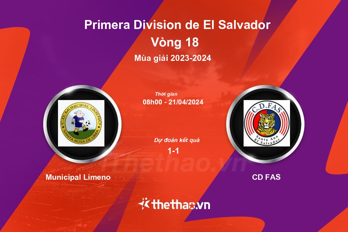 Nhận định, soi kèo Municipal Limeno vs CD FAS, 08:00 ngày 21/04/2024 Primera Division de El Salvador 2023-2024
