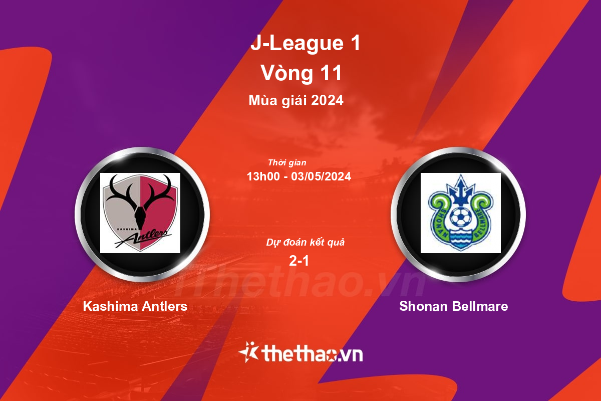 Nhận định bóng đá trận Kashima Antlers vs Shonan Bellmare