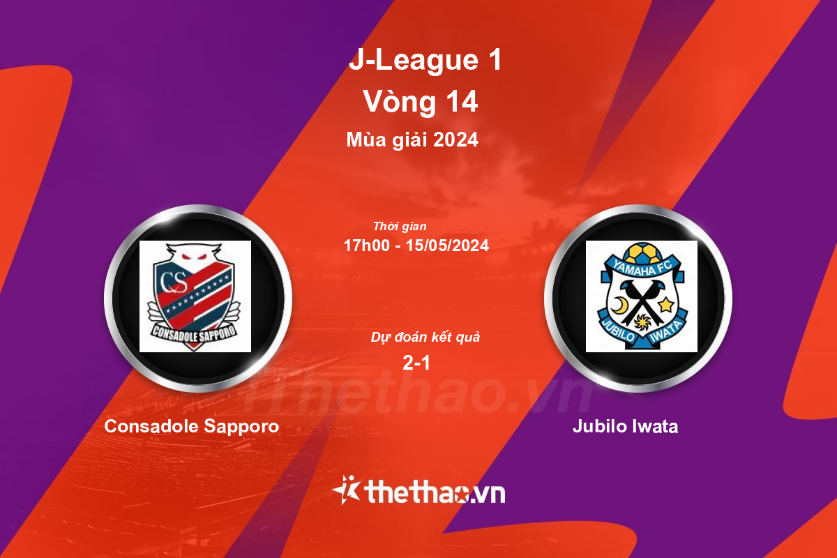 Nhận định bóng đá trận Consadole Sapporo vs Jubilo Iwata