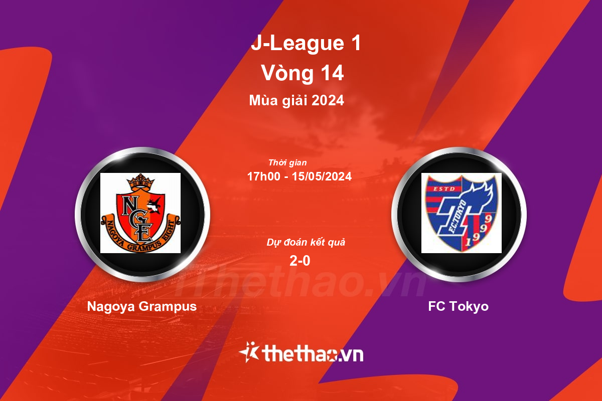 Nhận định bóng đá trận Nagoya Grampus vs FC Tokyo