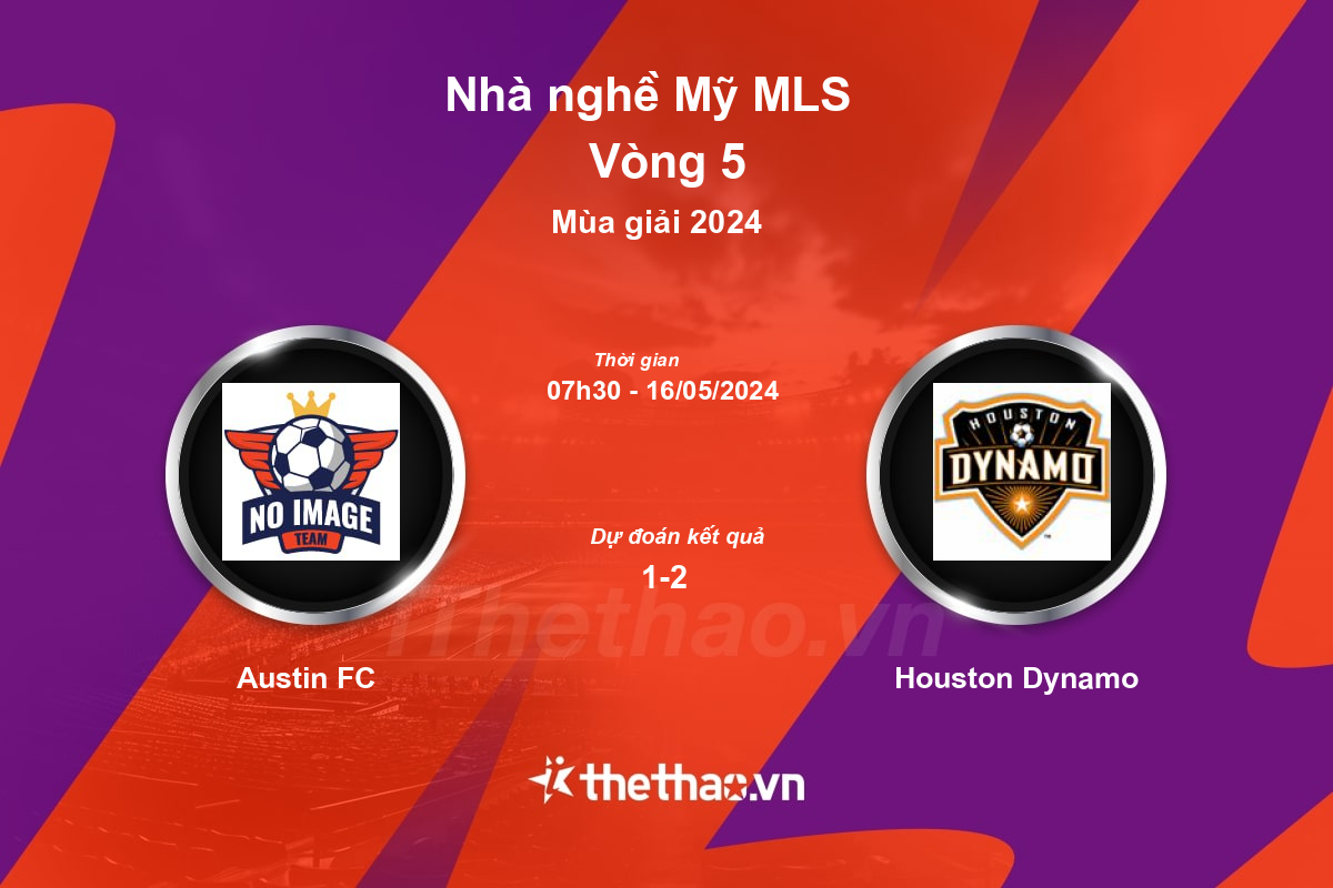 Nhận định, soi kèo Austin FC vs Houston Dynamo, 07:30 ngày 16/05/2024 Nhà nghề Mỹ MLS 2024