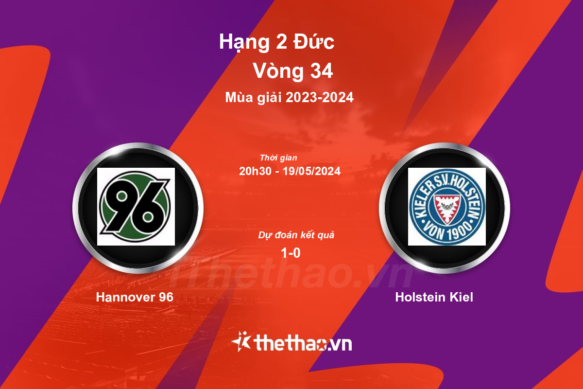 Nhận định bóng đá trận Hannover 96 vs Holstein Kiel