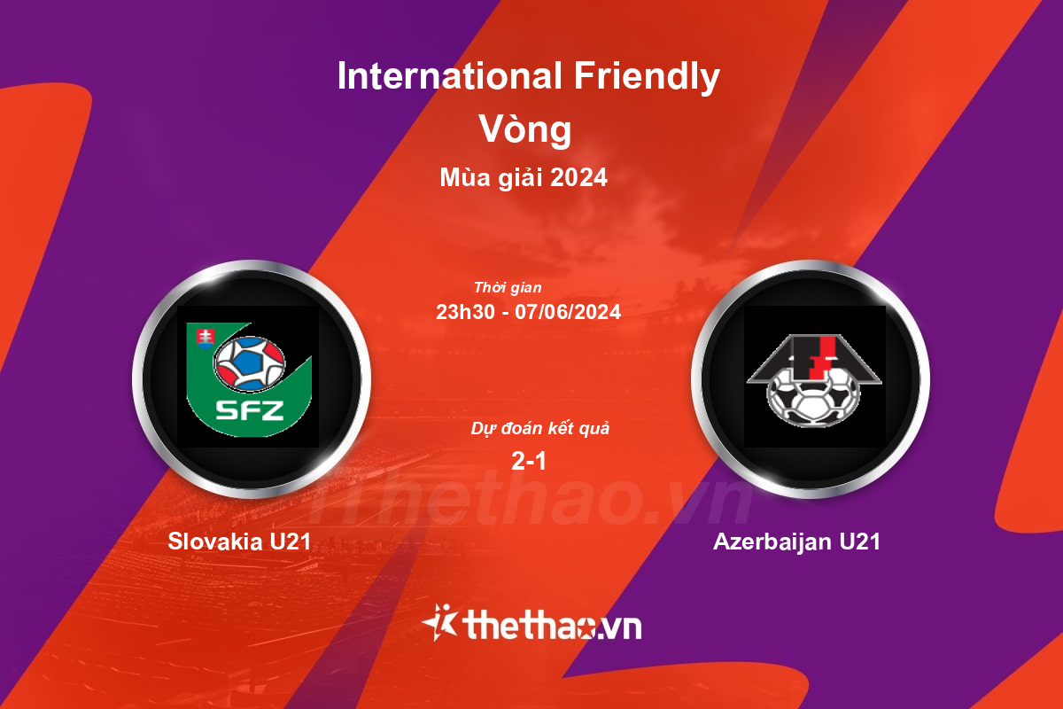 Nhận định bóng đá trận Slovakia U21 vs Azerbaijan U21