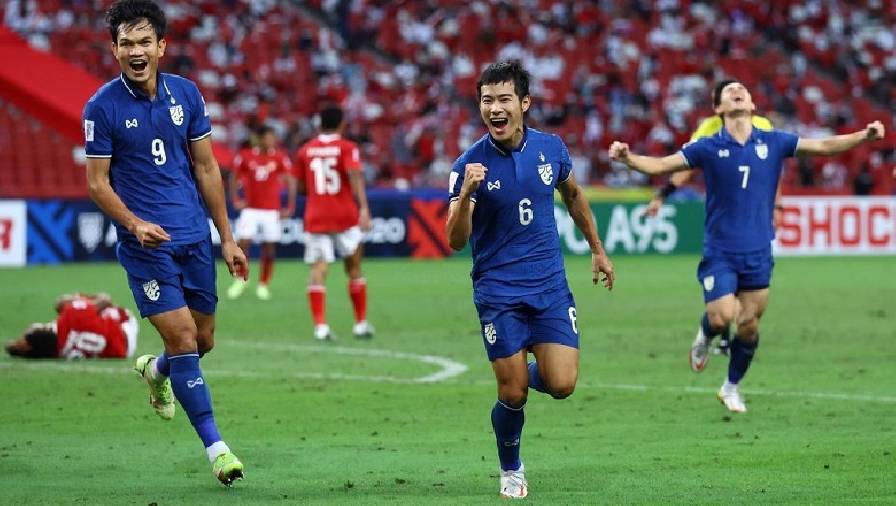 ĐT Thái Lan thắng Indonesia 6-2 sau 2 lượt trận chung kết, vô địch AFF Cup 2021