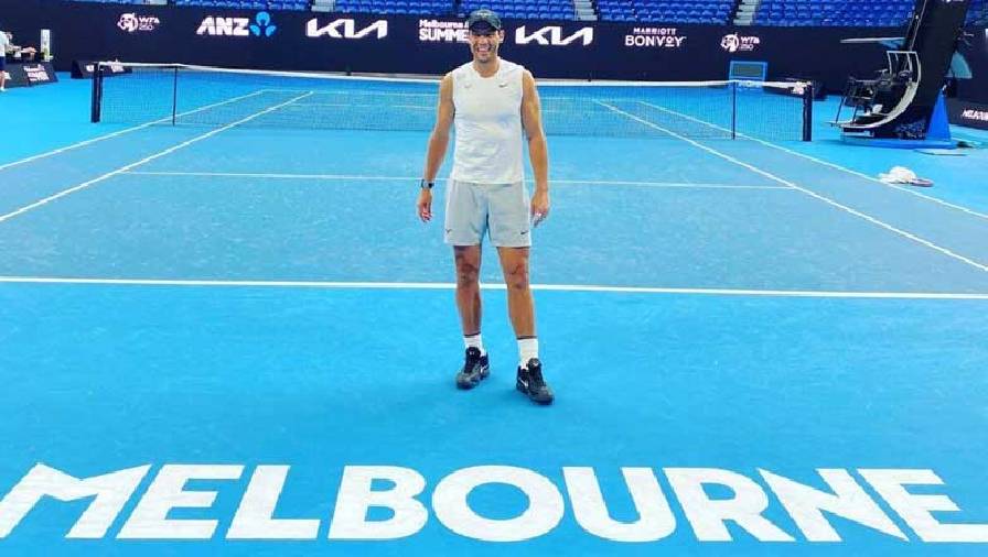 Rafael Nadal xác nhận tham dự Úc Mở rộng 2022