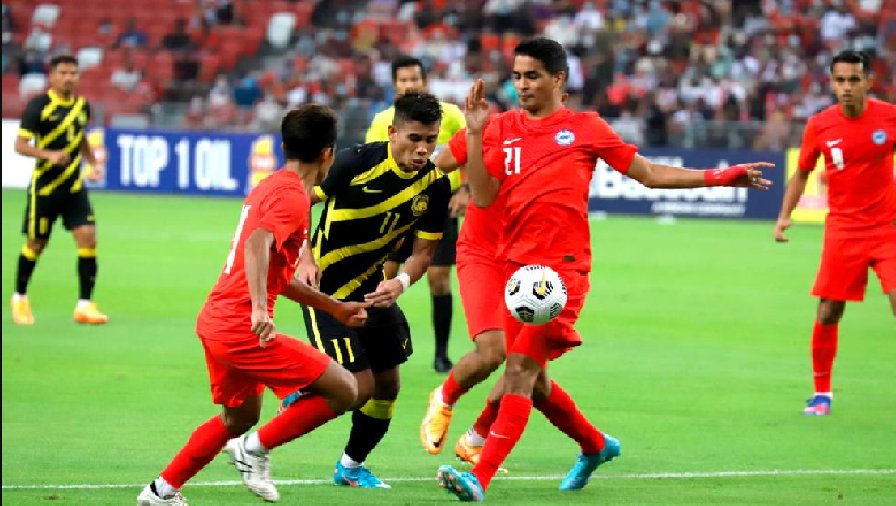 Trận Malaysia vs Singapore ai kèo trên, chấp mấy trái?