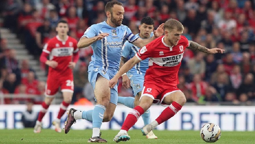 Nhận định, soi kèo Middlesbrough vs Coventry City, 22h00 ngày 01/01: Đừng tin cửa trên