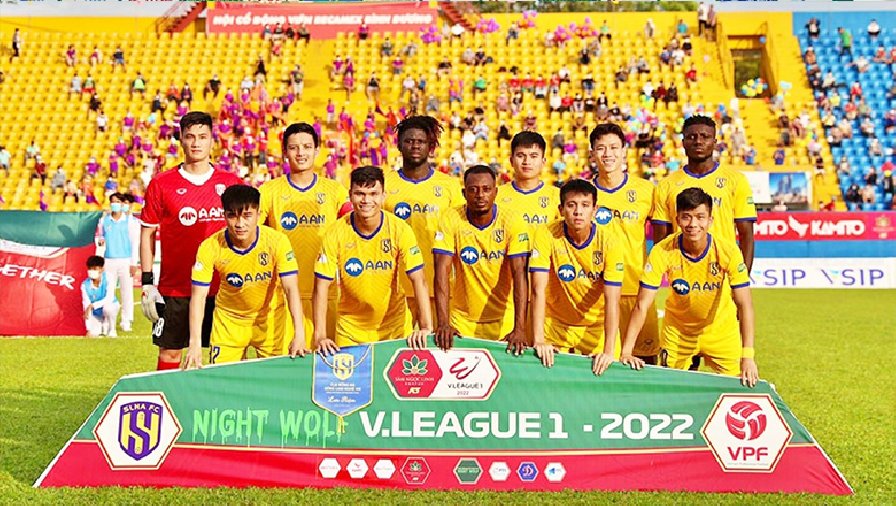 Tổng quan Sông Lam Nghệ An tại V.League 2023: Làn sóng mới tại sân Vinh