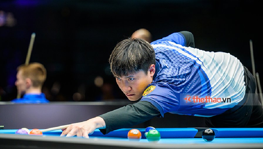 Tạ Văn Linh thua trắng 0-8 ở vòng 1 giải Vô địch thế giới 10 bi 2023
