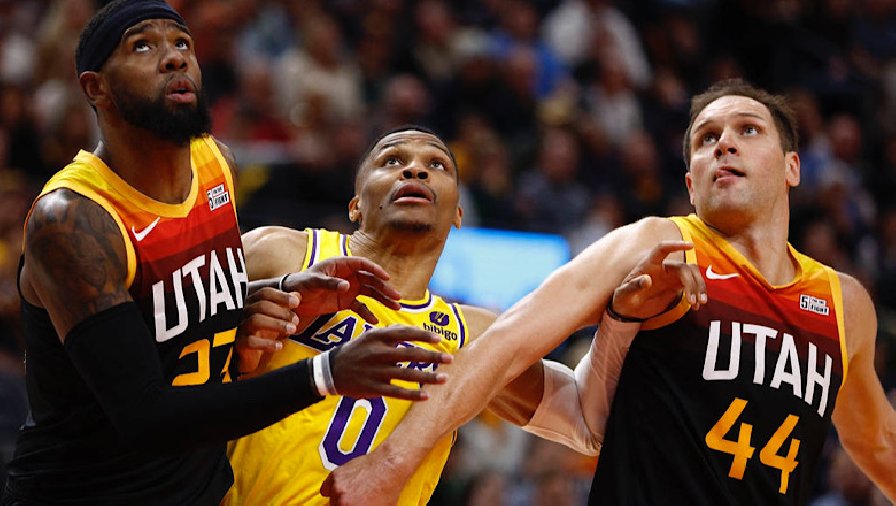Kết quả bóng rổ NBA ngày 1/4: Jazz vs Lakers - Trận thua dễ dàng
