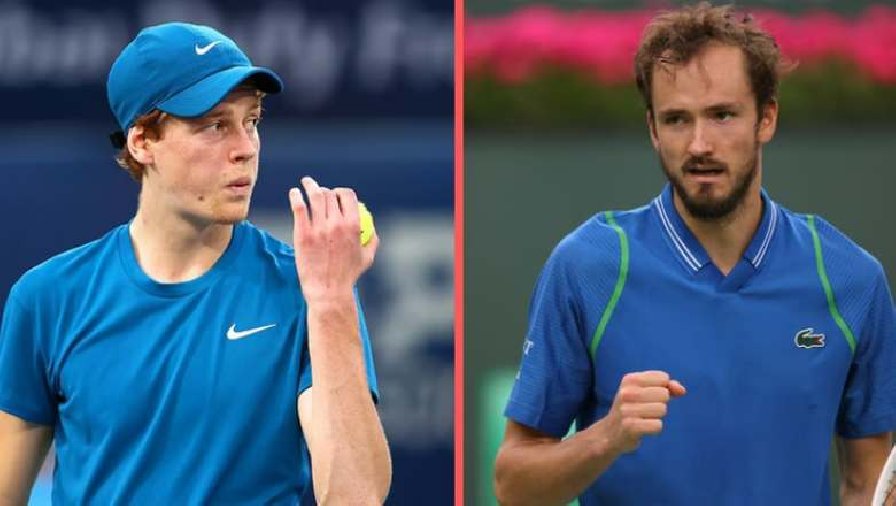 Lịch thi đấu tennis Chung kết Miami Open: Trận Medvedev vs Sinner diễn ra khi nào?