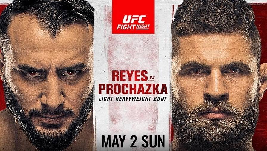 Xem trực tiếp UFC Vegas 25: Dominick Reyes vs Jiri Prochazka