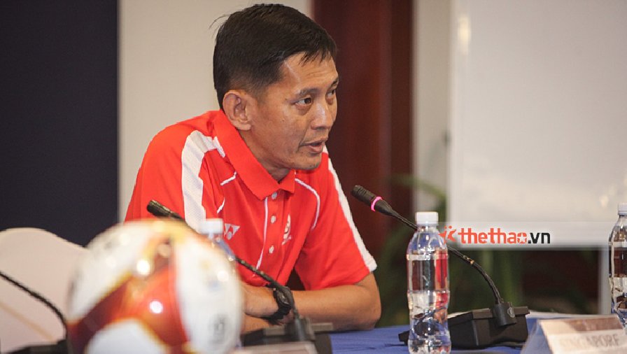 HLV U22 Singapore: ‘Các cầu thủ phải tự tin có thể thắng Việt Nam’