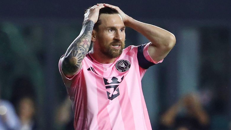 Messi bất lực chứng kiến đội nhà đại bại tại Cúp C1 CONCACAF