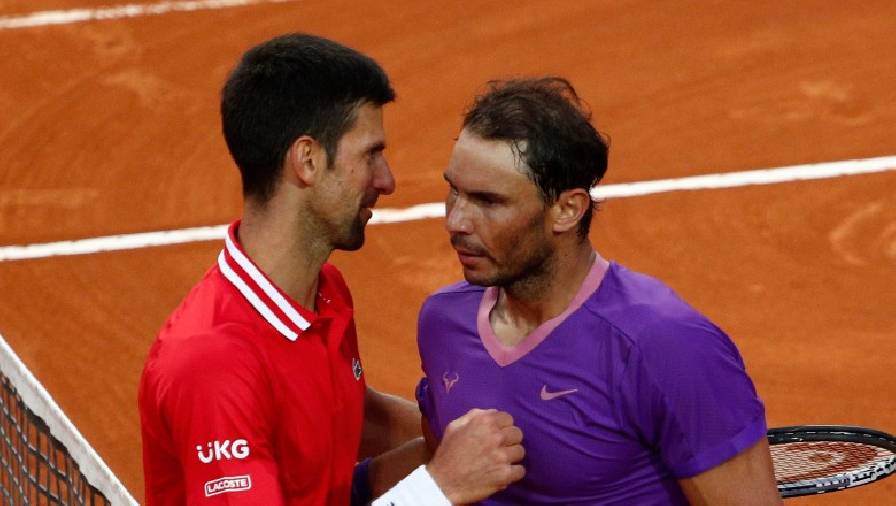Lịch thi đấu tennis hôm nay 1/6: Nadal và Djokovic cùng xuất trận tại Roland Garros