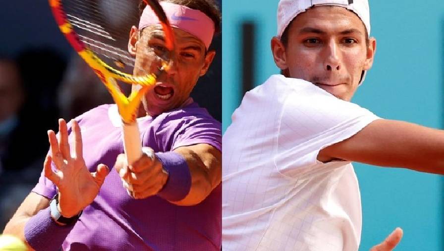 Nhận định tennis Nadal vs Popyrin - vòng 1 Roland Garros, 21h00 hôm nay 1/6