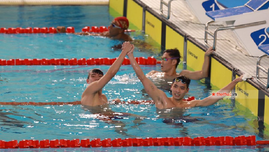 4 nhà vô địch SEA Games 31 của ĐT bơi Việt Nam dự giải thế giới tại Hungary