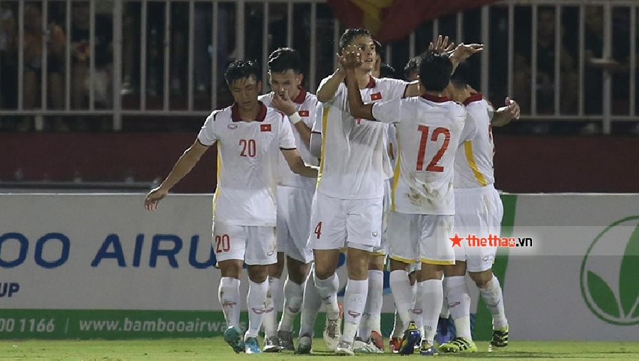 Tuấn Hải ghi bàn đầu tiên trong màu áo ĐT Việt Nam