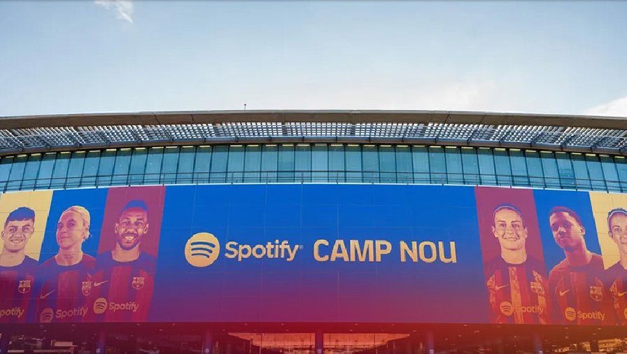 Barcelona hợp tác toàn diện với Spotify để ‘kết hợp thể thao với âm nhạc’