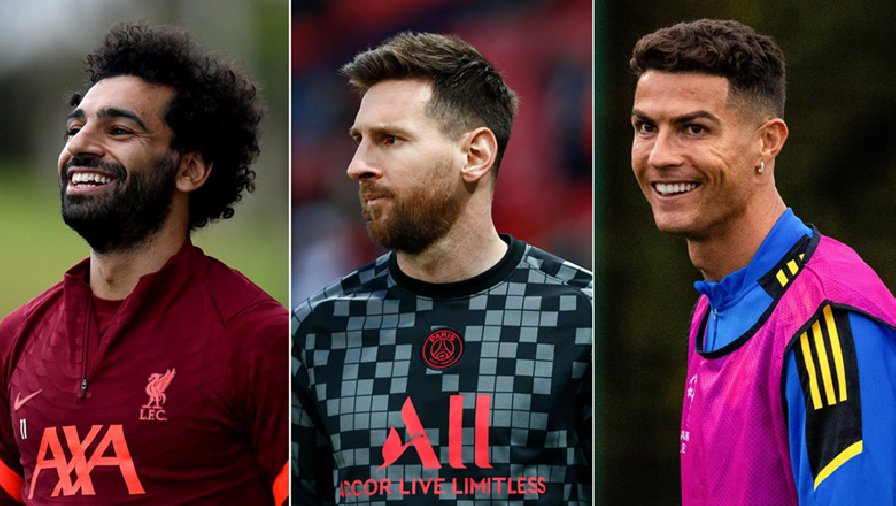 Danh sách các ngôi sao chỉ còn 1 năm hợp đồng: Ronaldo, Messi, Salah sắp miễn phí