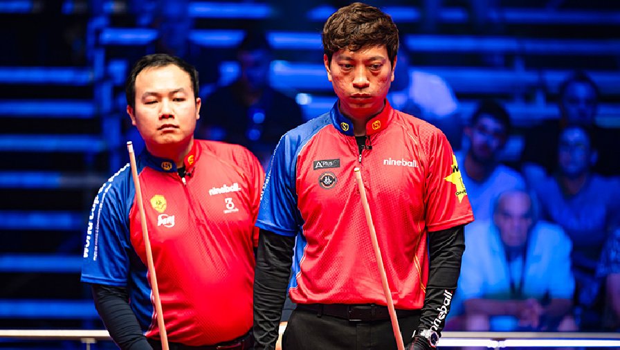ĐT Việt Nam thua ngược Vương Quốc Anh, dừng bước ở vòng 1/8 World Cup of Pool 2023