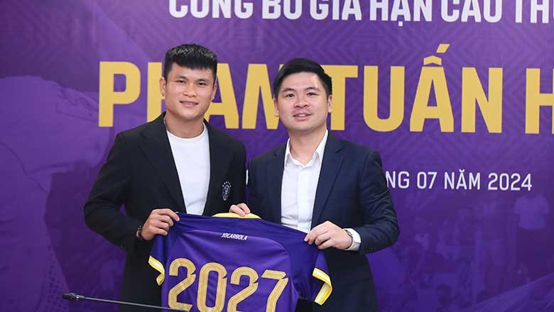 Tuấn Hải ký 3 năm với Hà Nội FC nhưng lại… sang đội khác thi đấu 