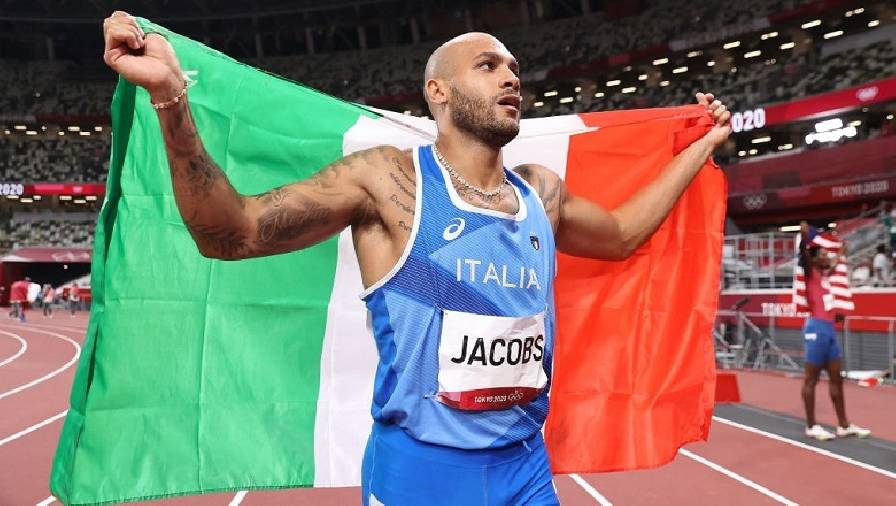 Olympic Tokyo 2021: Thành tích của Marcell Jacobs đủ để đánh bại Usain Bolt, giành HCV ở Rio 2016