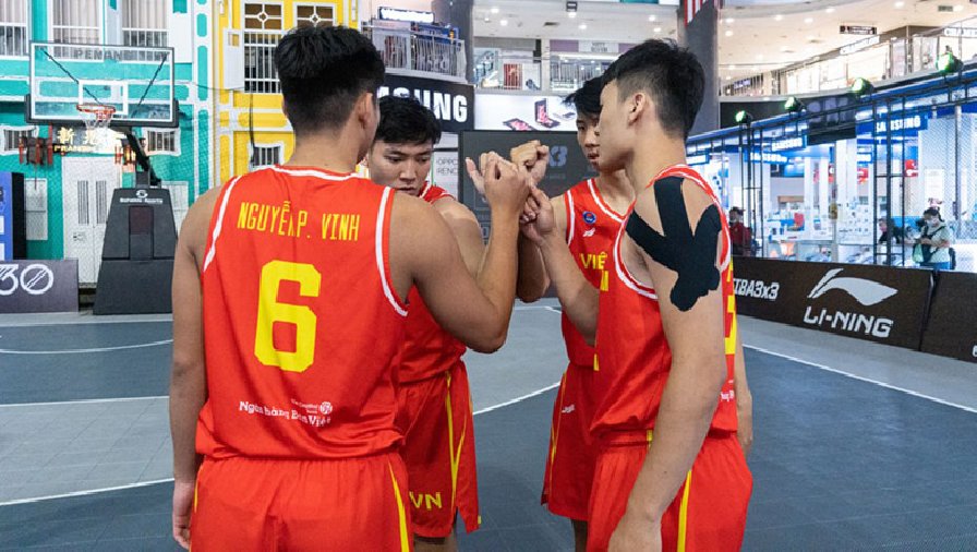 Việt Nam đánh bại Thái Lan, khép lại FIBA Nations League 2022 với 1 chiến thắng