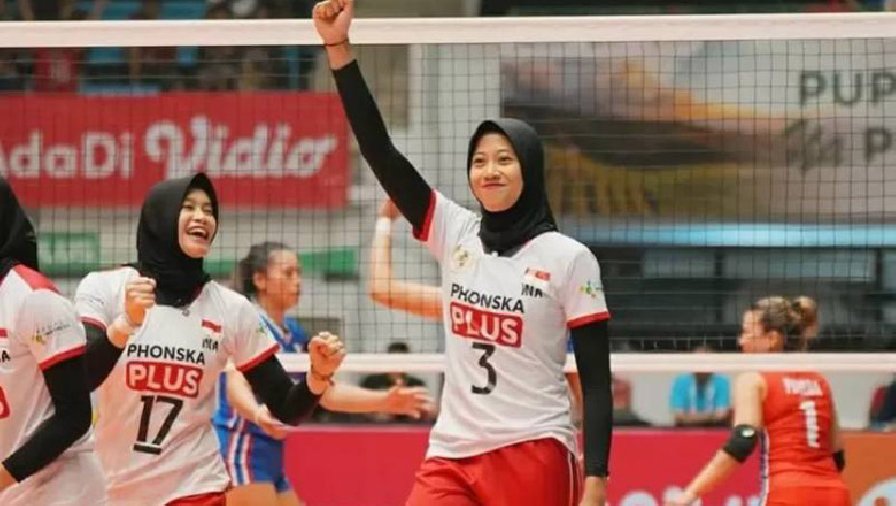Ngôi sao số 1 bóng chuyền nữ Indonesia không tới Việt Nam đánh giải SEA V.League 2023