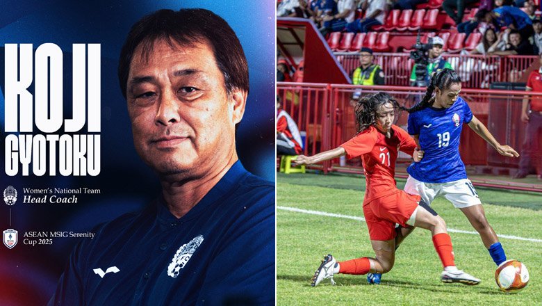 HLV Nhật Bản chia tay tuyển U23 để dẫn dắt… đội nữ Campuchia dự ASEAN Cup