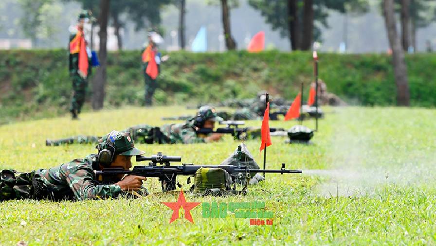 ĐT Việt Nam dẫn đầu môn Xạ thủ bắn tỉa tại Army Games 2021