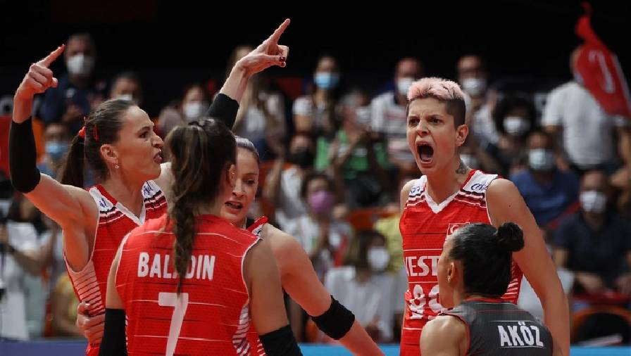 Tứ kết giải bóng chuyền nữ vô địch châu Âu 2021: Không thể cản Hà Lan, Thổ Nhĩ Kỳ