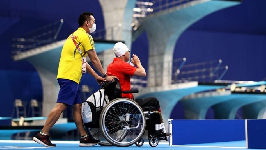 Vũ Thanh Tùng về thứ 6, không bảo vệ được huy chương bạc Paralympic 50m bơi tự do