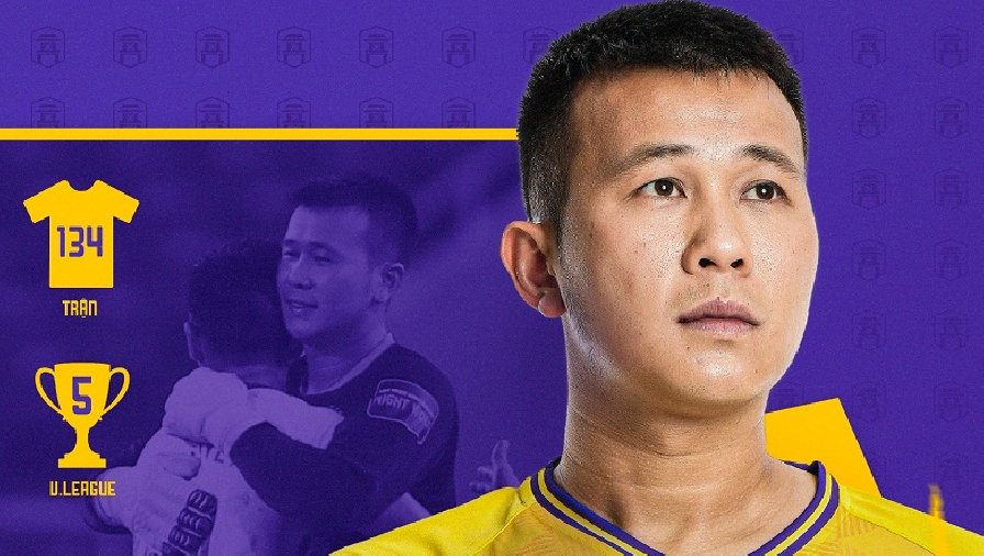 Thủ môn Văn Công rời Hà Nội FC, gia nhập tân binh Quảng Nam