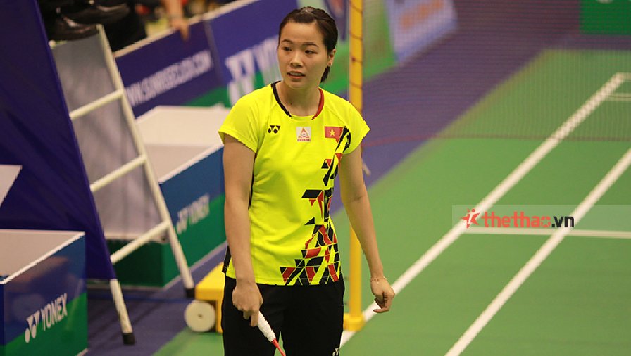 Thùy Linh thắng ngược, gặp Vũ Thị Trang ở bán kết giải cầu lông quốc gia