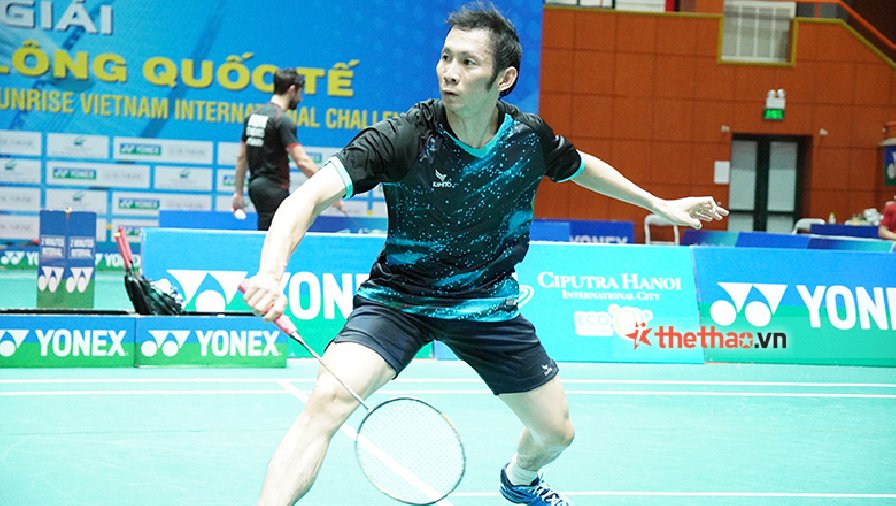 Tiến Minh đánh bại tay vợt số 1 Việt Nam, lọt vào chung kết giải cầu lông quốc gia