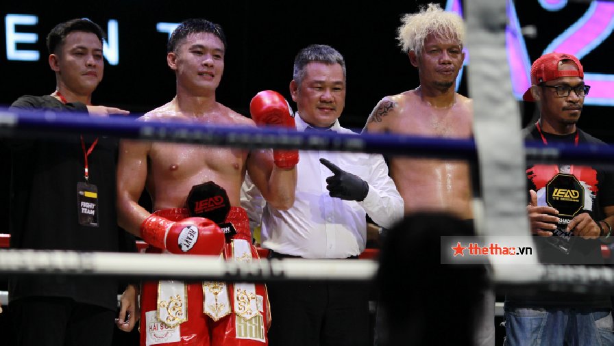 Lead The Beginning: Boxer Trịnh Thế Long hạ KO đối thủ ngay hiệp 2