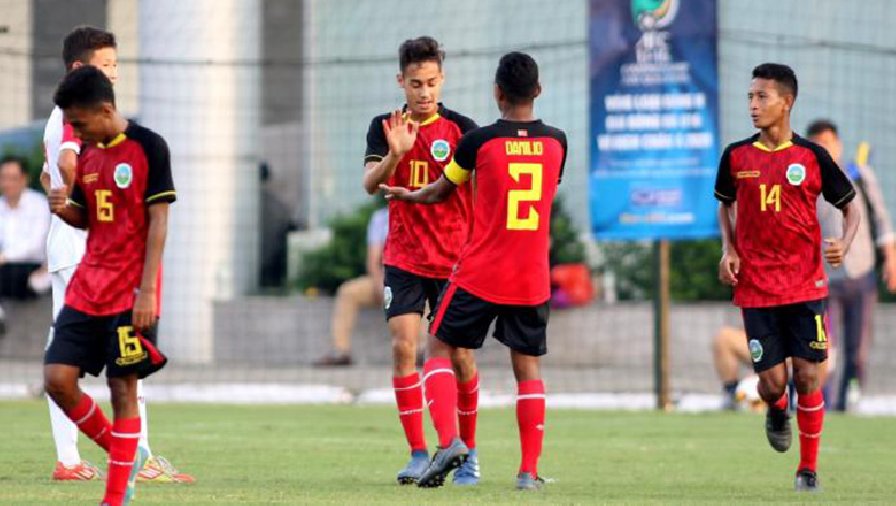 Timor Leste rút lui khỏi giải U17 châu Á vì hết tiền