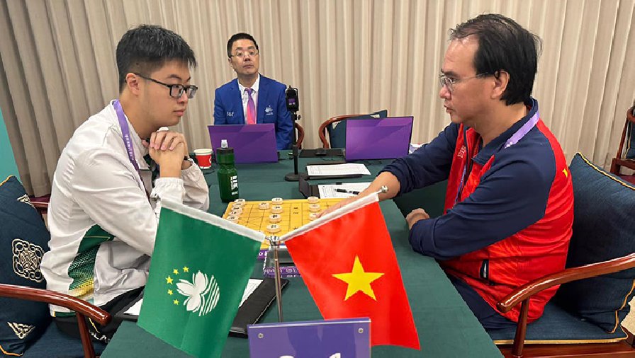 ĐT cờ tướng Việt Nam vào chung kết ASIAD 19, đối đầu với Trung Quốc