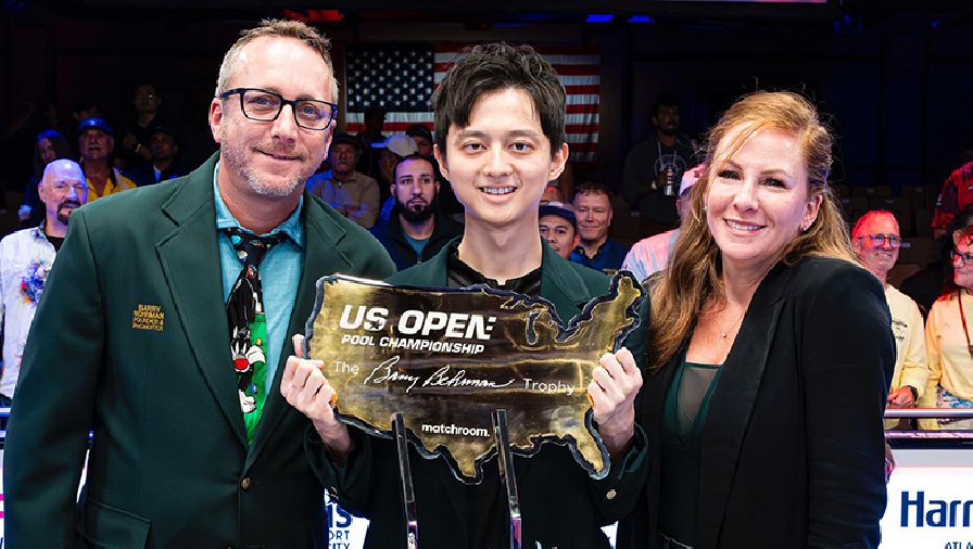 Ko Ping Chung vô địch US Open 2023 với phong độ hủy diệt