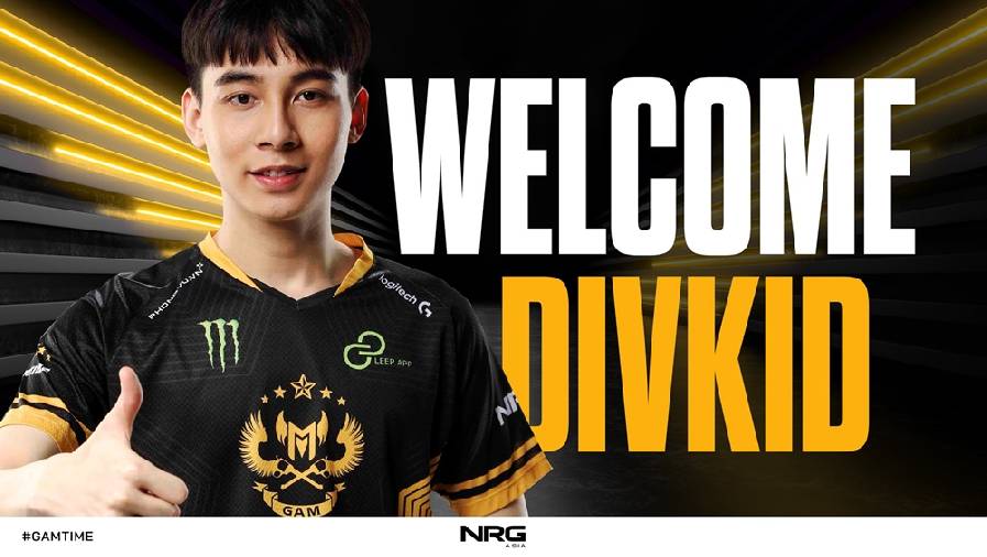 CHÍNH THỨC: Divkid gia nhập GAM Esports