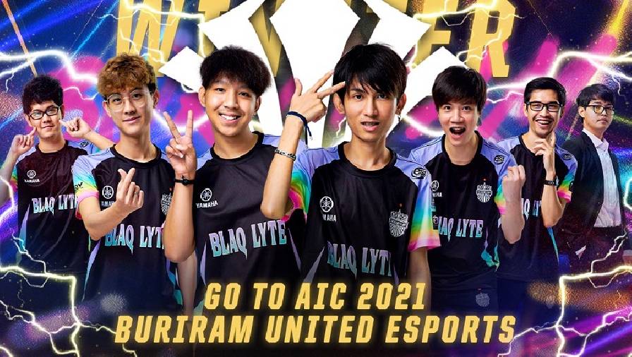 Liên Quân Mobile: Buriram United Esports vô địch vòng tuyển chọn AIC khu vực Thái Lan