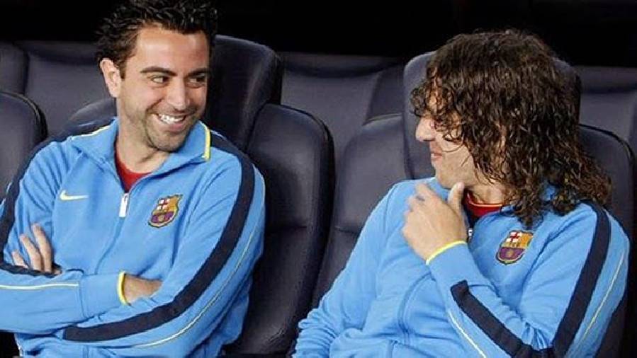 Xavi muốn tái ngộ Puyol nếu về dẫn dắt Barca