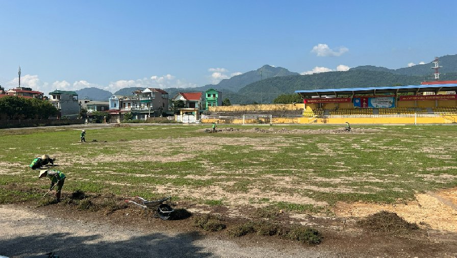 CLB Hòa Bình nâng cấp sân thi đấu, chuẩn bị cho Hạng Nhất 2023